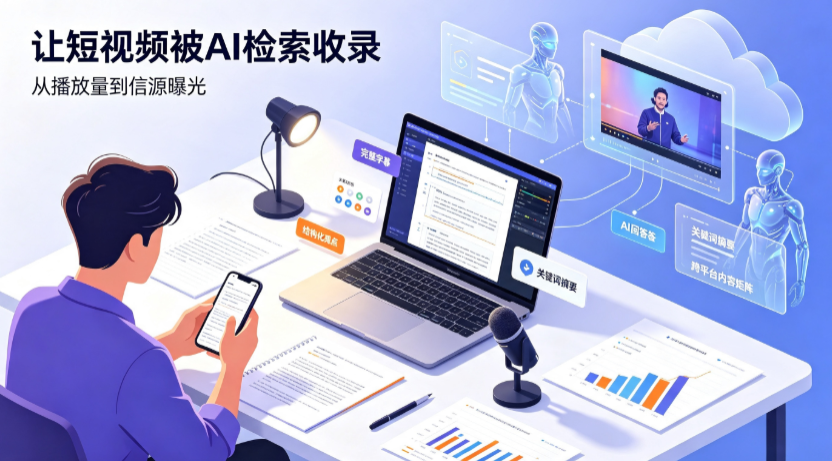 连山区短视频创作者新必修课：吃透 GEO 优化，让抖音内容被豆包、DeepSeek、元宝智能体收录